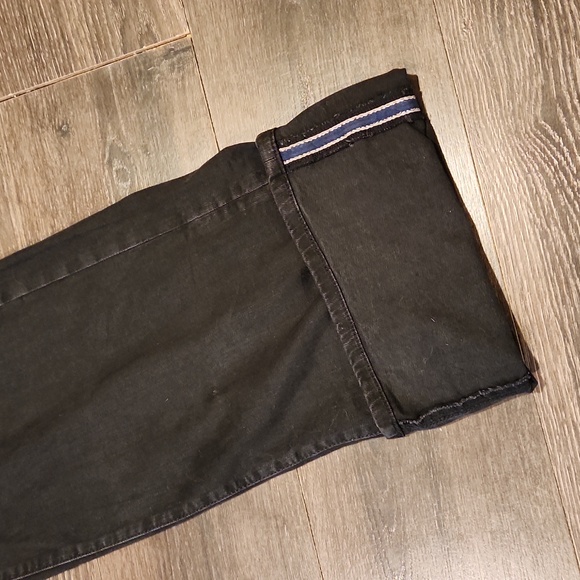 ❤️ ANTHROPOLOGIE PILCRO WIDE LEG JEANS SPORT CUFF JEANS, WASHES BLACK, 2 (26) - Picture 14 of 14